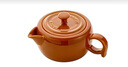 珐宝（staub）新中式茶具茶壶茶杯陶瓷家用办公泡茶壶喝茶杯功夫茶 家庭装茶壶130ml 肉桂黄 1件 实拍图