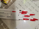 慕那美（monami）新P3000纤维笔水性笔中性笔勾线笔手帐笔学生用水笔 红色12支04009-03 实拍图