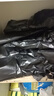 鹿晴家用垃圾袋加经济厚黑色手提背心式厨房大捆装中号物业酒店塑料袋 50只装 豪华加厚款 实拍图