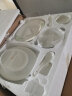 传世瓷碗碟套装家用景德镇欧式骨瓷碗筷陶瓷器吃饭套碗盘子中式 绿野仙踪60件 60头豪华套装 实拍图