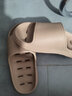 merdor卫生间拖鞋男夏季浴室家用洗澡防滑漏水速干情侣凉拖鞋女室内厚底 浅咖色(加厚鞋底) 41-42 实拍图