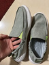 木林森（MULINSEN）【精选布鞋】大码懒人鞋一脚蹬老北京布鞋男款帆布鞋驾车休闲鞋 草绿(DP-2105) 41 实拍图
