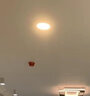 雷士照明（NVC）LED防眩COB射灯嵌入式小山丘商用办公天花筒灯无主灯商业照明 9W 暖白光 开孔95mm 实拍图