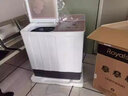 荣事达（Royalstar）【纯铜电机】15公斤不锈钢双桶洗衣机家用双缸强力洗涤塑桶家电省水省电家用商用强劲大容量洗衣机 15公斤【纯铜电机不锈钢内桶】粉色花纹玻璃 盖板 实拍图