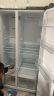 海尔（Haier）521升风冷无霜对开门双开门电冰箱家用双变频节能超薄嵌入式净味超大容量BCD-521WGHSSEDSD 实拍图