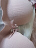 欧诗倩无痕内衣女小胸聚拢加厚美背胸罩收副乳调整型显大无钢圈文胸罩 豆沙色套装（配内裤） S 32/70（AB通杯厚约3CM） 实拍图