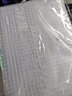 天章办公(TANGO)透明文件袋A4档案袋按扣袋办公用品资料袋塑料收纳袋试卷防水纽扣袋考试用文具袋网格纹20只 实拍图