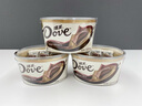 德芙（Dove）新货巧克力礼盒装碗装喜糖伴手礼新老包装随机发圣诞节零食礼盒 【1碗】丝滑牛奶(18条)252g 实拍图