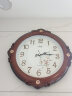 康巴丝（Compas）挂钟客厅表创意钟表田园时钟简约挂表欧式电子石英钟C2583咖木 实拍图
