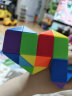 圣手 魔方魔尺24段百变魔尺弹力结构儿童玩具六一儿童节礼物送教程 彩虹色 实拍图