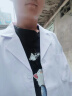 诚墨白大褂长袖男女医生护士工作服学生白大衣实验室食品加工厂工装 长袖白大褂（松紧袖口） S/160建议90-115斤 实拍图