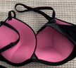 维多利亚的秘密（Victoria's Secret）PINK 夏季圆盘胸内衣2805舒适3/4罩杯聚拢外扩文胸胸罩无痕聚拢 2ZUO黑色 11202805 65A （30A） 实拍图