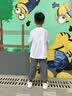 阿欧迩宇航员联名小熊运动短袖t恤男女夏季ins情侣装宽松潮牌T恤短袖夏 潮男熊-黑色 XL 170-175CM 实拍图