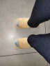 果洛菲（GUOLUOFEI）棉麻拖鞋女夏家居家用布艺亚麻室内情侣四季春秋地板 黄色 40-41 实拍图