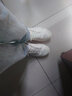 皓顿（HAUT TON）【向佐同款】男鞋头层牛皮舒适休闲鞋百搭小白鞋弹力一脚蹬板鞋子 白色 41 适合运动鞋42码 实拍图
