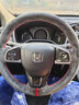 亿丰帆方向盘套手缝翻毛皮超薄麂皮毛绒冬季全包线吸汗防滑把套四季通用 实拍图