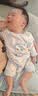 贝瑞加（Babyprints）婴儿连体衣2件装新生儿衣服初生宝宝纯棉爬服四季内衣 黄熊52 实拍图