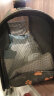 贝尼宠 猫包外出 手提便携斜跨单肩车载狗包猫背包宠物背包猫包太空舱 脚印橙色中号斜跨猫包10斤内45cm 晒单实拍图