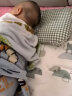 良良（liangliang）婴儿枕头2-6岁宝宝透气儿童幼儿园护型枕绿格小蛙 实拍图
