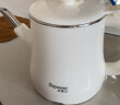安博尔 安博尔安博尔电热水壶便捷式0.8L咖啡泡茶壶家用不锈钢电热水壶K023B-浅棕色 晒单实拍图