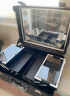 OBOX欧博斯行李箱专业拉杆化妆箱带灯镜子支架PC箱化妆师专用跟妆箱子 黑色PC8灯款 22英寸有支架 晒单实拍图