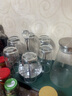 Ocean 进口玻璃杯水杯套装茶杯耐热玻璃杯子家用微波炉牛奶杯 460ml 6只装+三角壶+钻石杯架+绿杯盘 实拍图