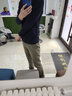Clarkarida男士保暖内衣男蚕丝羊毛加绒加厚德绒秋衣秋裤男打底棉毛衫保暖衣 藏青《双面暖绒》圆领套装 L （110-130斤） 实拍图