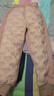迪士尼（DISNEY）童装儿童女童梭织加绒加厚90羽绒长裤拼接裤子24冬DB441ME07粉140 实拍图