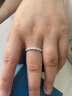谢瑞麟（TSL） 18K金钻石戒指排戒女款白金钻戒求婚礼物BC924 15号圈口（钻石共10颗，约48分） 晒单实拍图