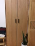 原始原素 实木衣柜 北欧简约现代卧室家具收纳储物柜橡木大衣橱 2门  晒单实拍图