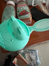 喜里咿（Hilibab）儿童花洒洗头杯卡通水勺婴儿沐浴水舀宝宝洗澡水瓢加厚洗发杯 卡通河马晨雾绿 实拍图