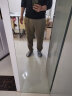 顶峰保罗（Dingfengbaoluo）休闲裤子男士春夏季宽松垂感长裤运动阔腿直筒裤2311卡其3XL 实拍图