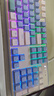 红龙（REDRAGON）KS104-B 机械键盘 有线键盘 全键热插拔PBT键帽104键游戏办公键盘RGB背光 海之盐-龙舞轴 实拍图