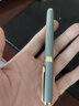 梦特娇（MONTAGUT）签字笔商务宝珠笔礼盒装黑色替换笔芯1笔2芯礼遇系列珠光灰0.5mm 实拍图