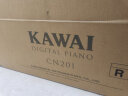 卡瓦依（KAWAI）电钢琴CN201立式家用88键重锤卡哇伊家用成人儿童学生专业考级 实拍图