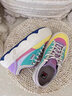 FILA 斐乐官方【杨幂同款】女ROCK摩登帆布鞋2025春夏时尚休闲运动鞋 实拍图