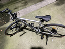 兰令（RALEIGH）公路车自行车700C铝合金油碟刹车变速竞速赛车学生成人男士通勤 幻影700C 太空银 轻量化车架 24速 定位指拨 线碟 弯把铝架 实拍图