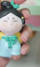 如果（Roogo）古风国潮治愈系小摆件创意装饰品办公桌面可爱仕女送女生生日礼物 唐小圆的优雅生活4个一套送礼袋 实拍图