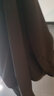 BAOMINGLI免烫西裤男秋季新款宽松潮流坠感半松紧西装裤男韩版直筒结婚伴郎小西裤阔腿休闲长裤子男 黑色 M 实拍图