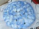 AIMORNY52朵碎冰蓝玫瑰香皂花同城配送鲜520情人节礼物表白花送女友 晒单实拍图