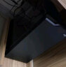 爱国者（aigo）JV13黑色 电脑台式主机箱 桌面matx小机箱（全侧透钢化玻璃/ITX主板/240水冷/RGB灯条） 实拍图