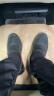 暇步士（Hush Puppies）皮鞋男士商务休闲一脚蹬透气乐福鞋L1L06AM3 黑色 38 晒单实拍图