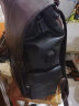 范思佐男士双肩包背包男时尚大容量复古15.6英寸电脑包潮牌旅行包 黑色升级款 实拍图