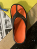 真维斯（Jeanswest）拖鞋男夏季踩屎感人字拖男外穿潮厚底沙滩凉鞋 黑色 43码/44码  实拍图