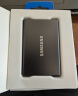 三星（SAMSUNG） 2TB Type-c USB 3.2 移动固态硬盘（PSSD） T7 灰色 NVMe传输速度1050MB/s 手机直连笔记本外接 实拍图