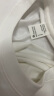 纯白色500g重磅T恤纯棉加厚螺纹领口短袖oversize潮牌三本针半袖 白色-【500g重磅】 S建议100-120斤 实拍图
