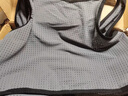 浪莎束胸les内衣女大胸显小塑胸帅t学生运动防震缩胸背心 灰色 XL 实拍图