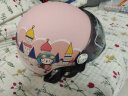BIGBRO KY01粉色梦幻城堡 3C摩托车电动车头盔男女夏季哈雷防晒夏盔 实拍图