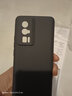 卡莱澳 小米红米K60手机壳 redmi k60全包磨砂防指纹防摔软壳 黑色 6.67英寸 实拍图