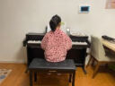 艾茉森（Amason）珠江钢琴智能数码88键重锤立式儿童初学成人家用考级电钢琴V05S 【厂家直营】V05S棕色 重锤键盘 实拍图